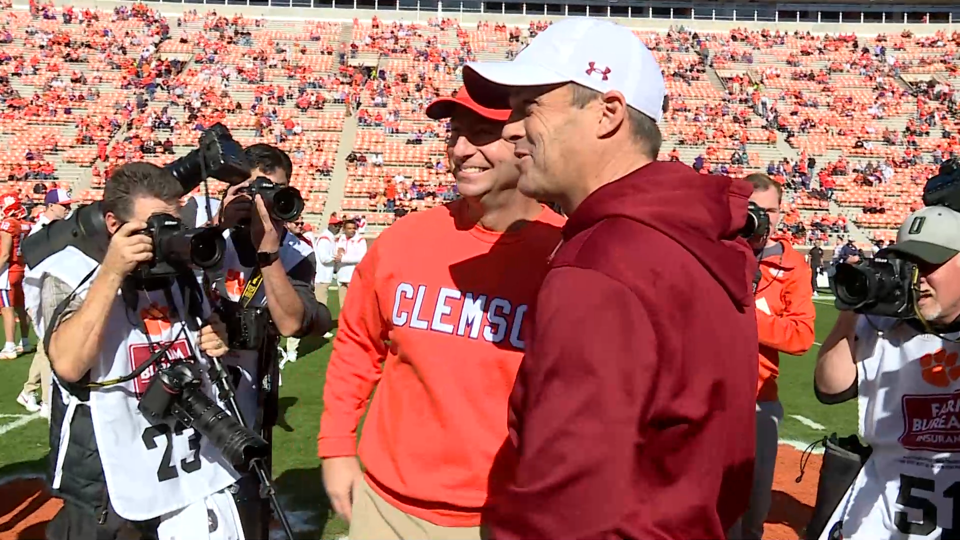 South Carolina Beats Clemson In Rivalry Game