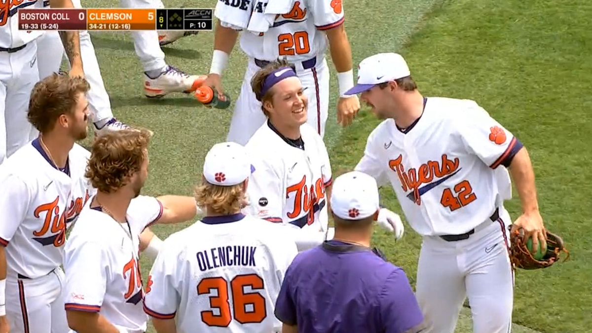 Clemson baseball team completes sweep of Boston College with 50 win