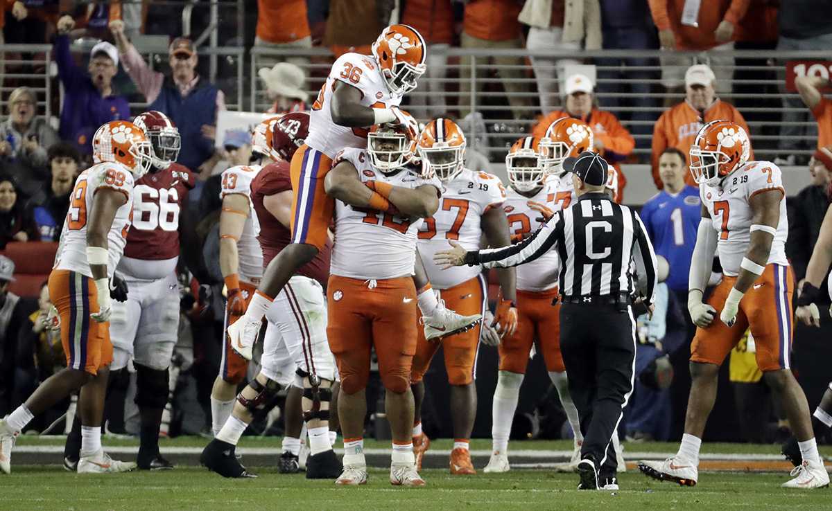 Clemson Stuns Alabama 44-16, Wins The 2019 National Championship