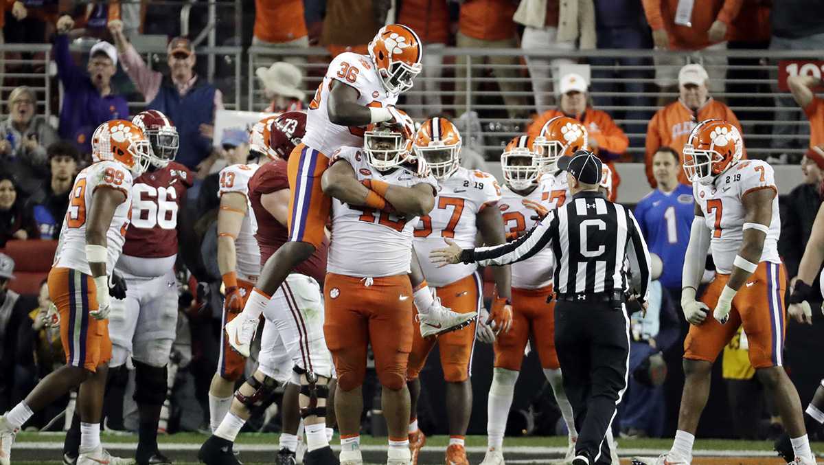 Photos Alabama Vs Clemson National Championship 2019 