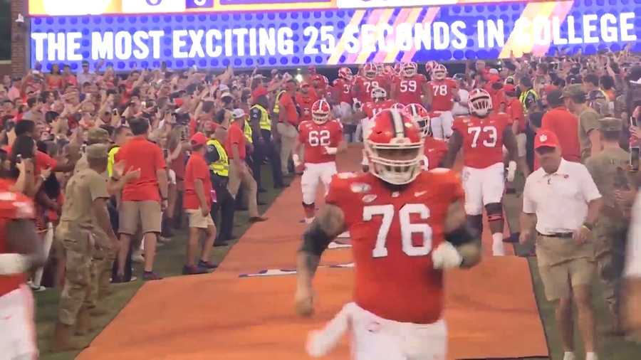 Clemson begins the year ranked in the top 5 of the preseason AP poll