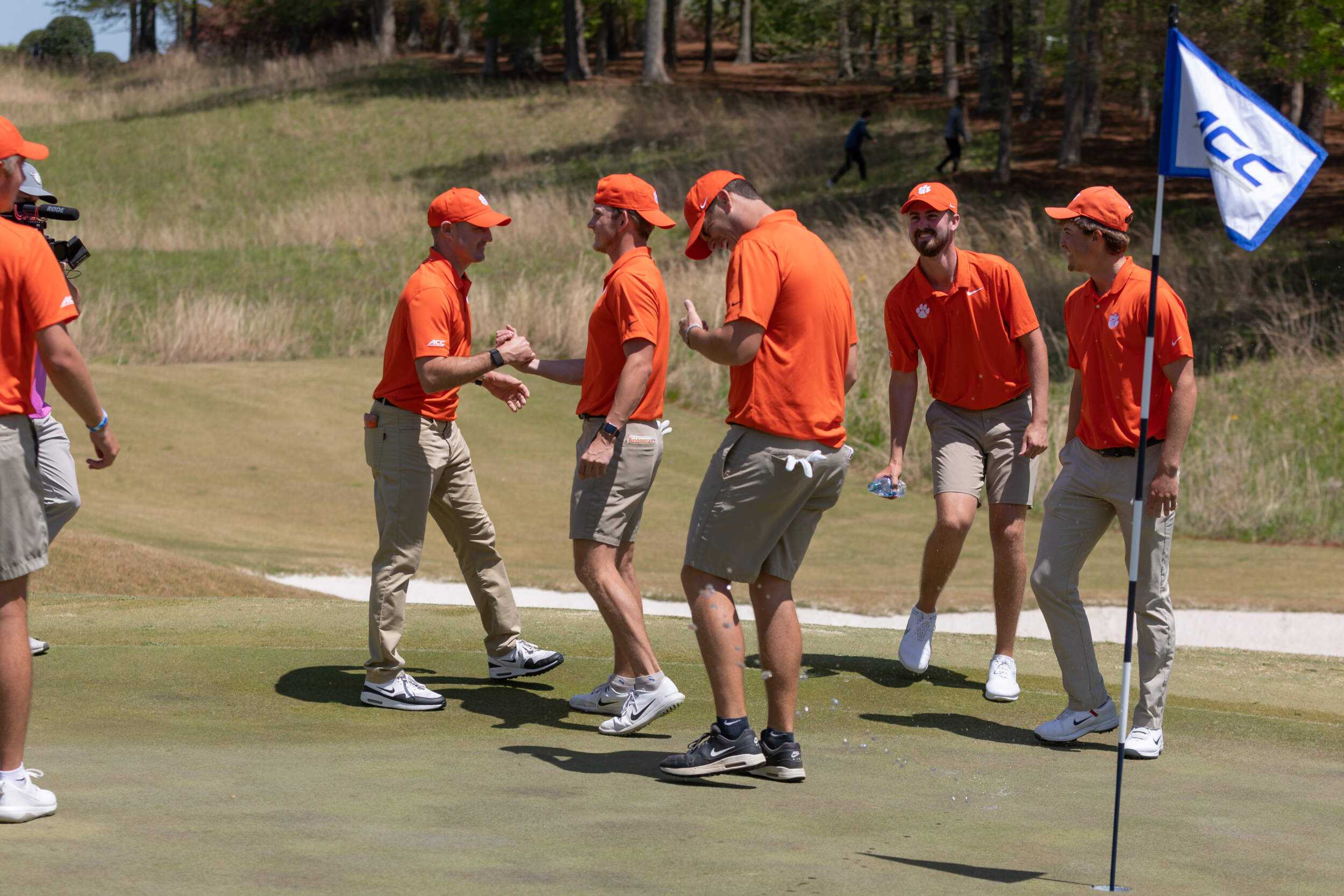 clemson golf shorts