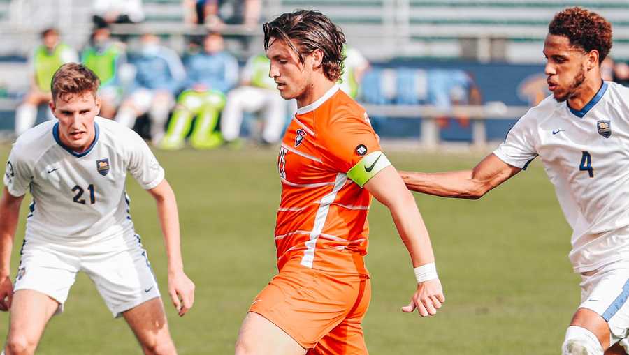 James Brighton scored one of Clemson's two goals in the match