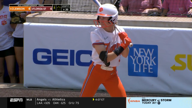 Clemson softball team falls to Florida State in ACC championship game - Vimarsana News