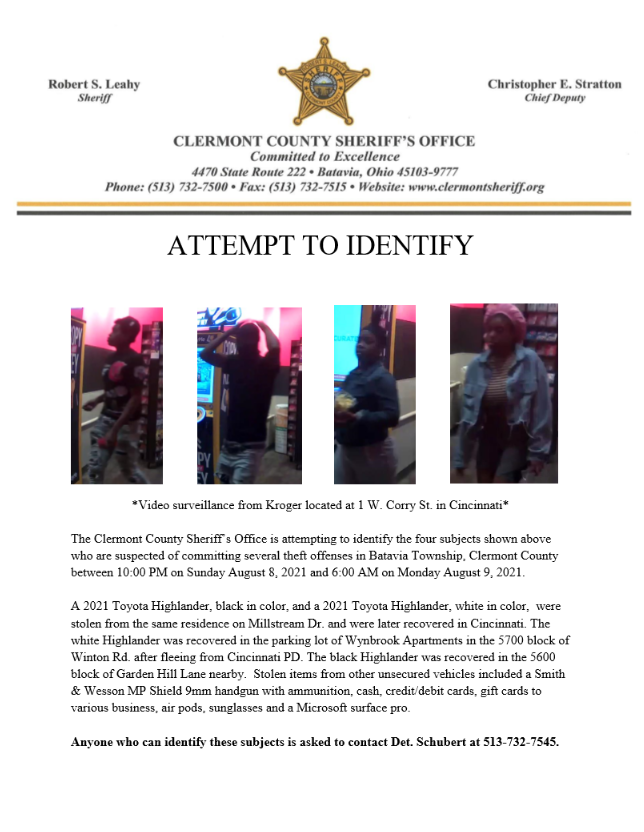 Deputies looking for multiple suspects after series of thefts and break ...