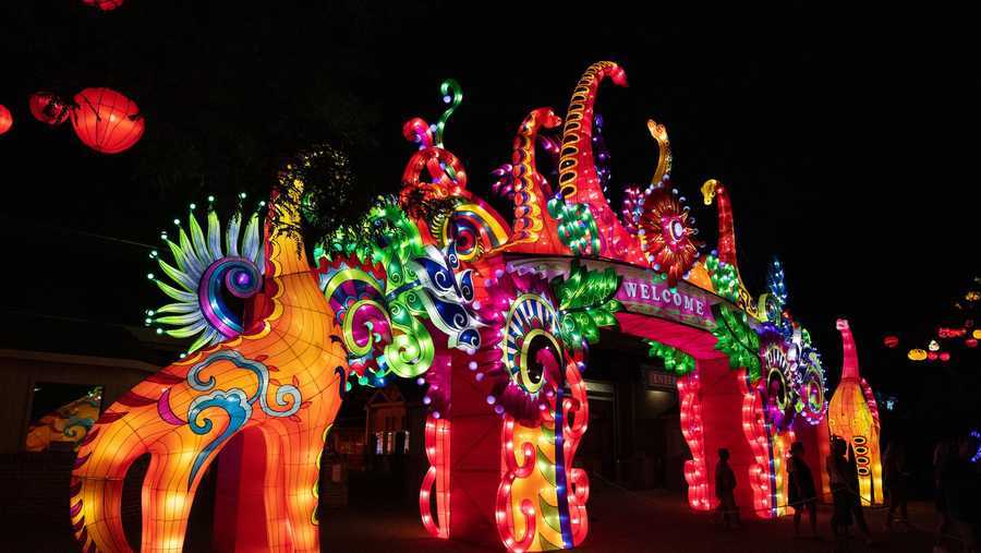 Ohio zoo extending Asian Lantern Festival through September