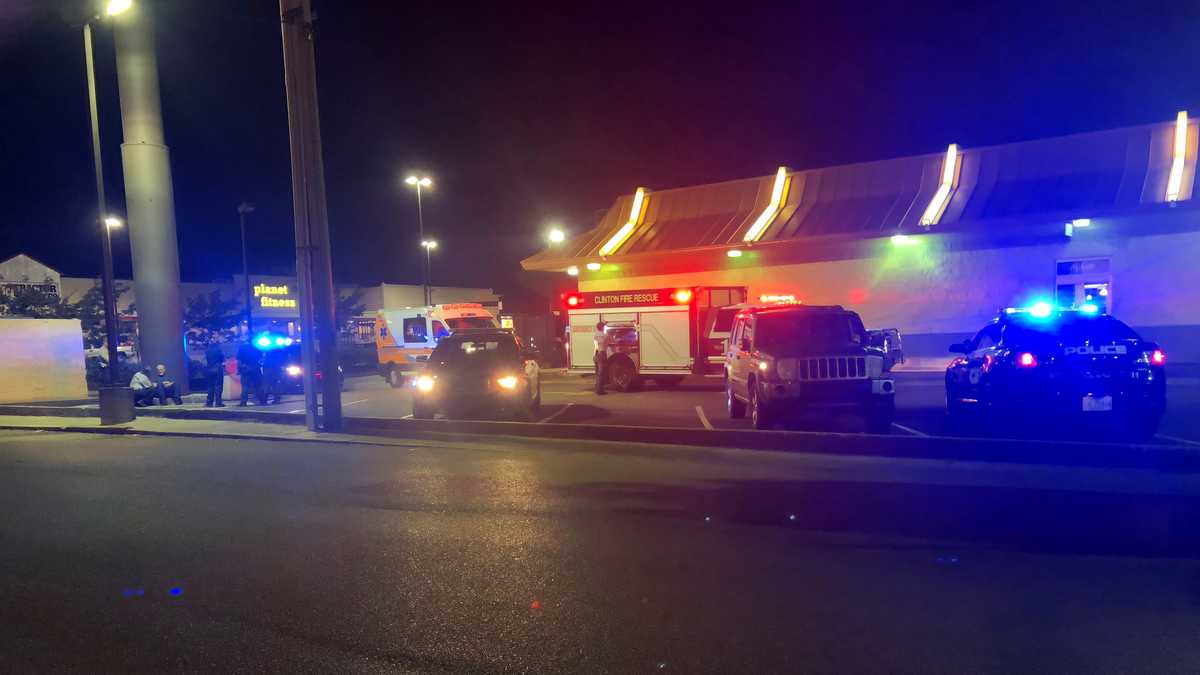 Man involved in accident at Clinton McDonald's