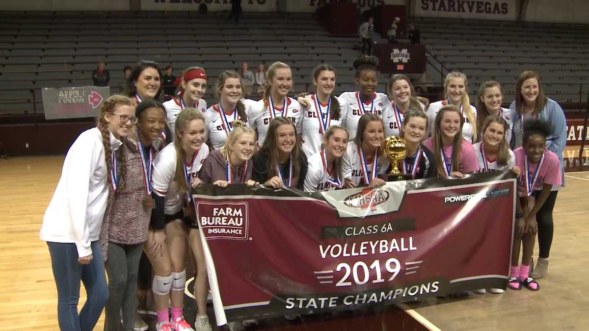 Clinton wins first ever volleyball state championship