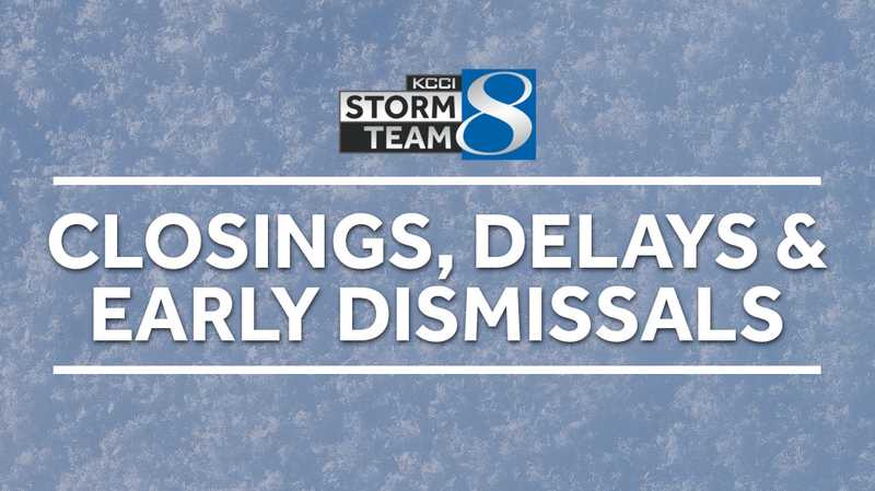 Iowa weather: Latest school closings and delays