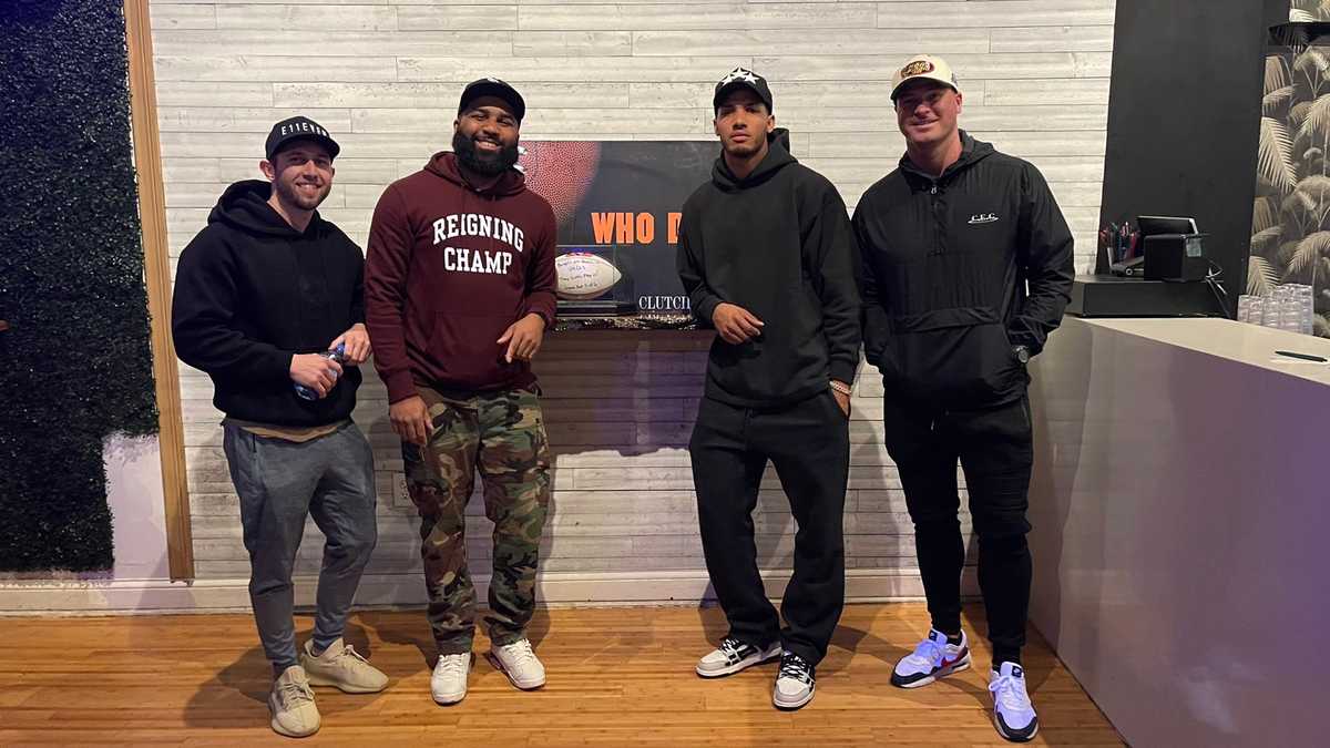 Game ball tradition continues, a bar holds a piece of Bengals