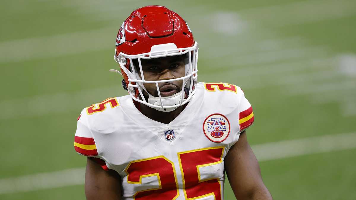 Kansas City Chiefs RB Clyde Edwards-Helaire to wear No. 25 jersey