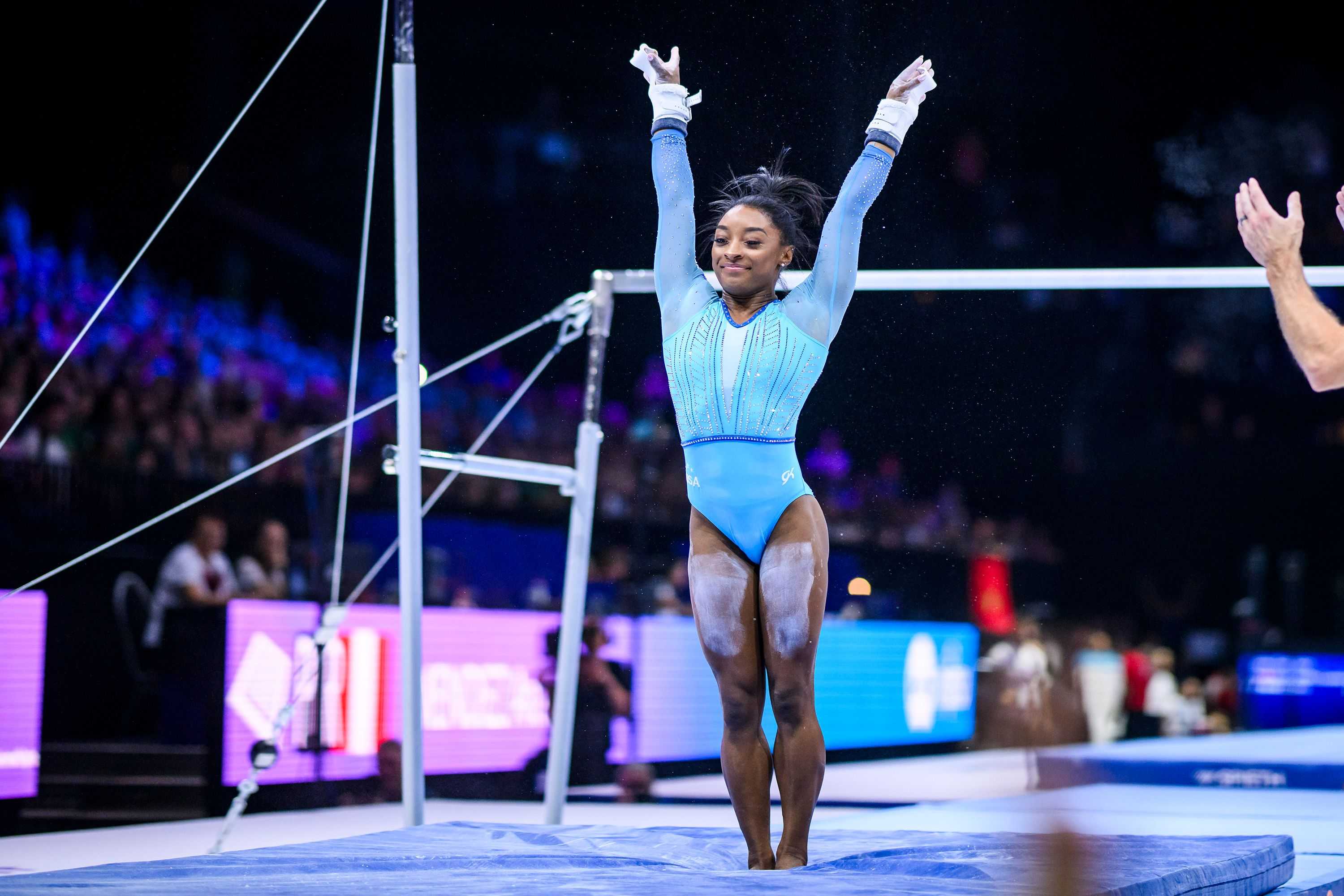 Simone Biles Wins 20th World Championships Gold Medal As US Women's ...