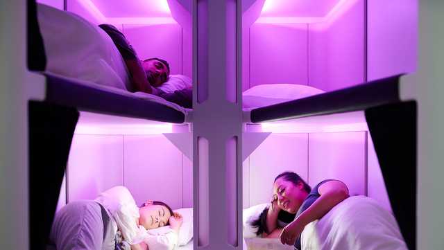 Economy class airplane bunk beds get seal of approval - Vimarsana News