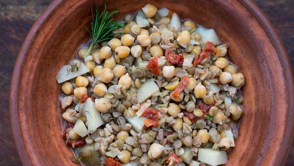 The Melis family of Sardinia ate this minestrone soup every day of their very long lives.