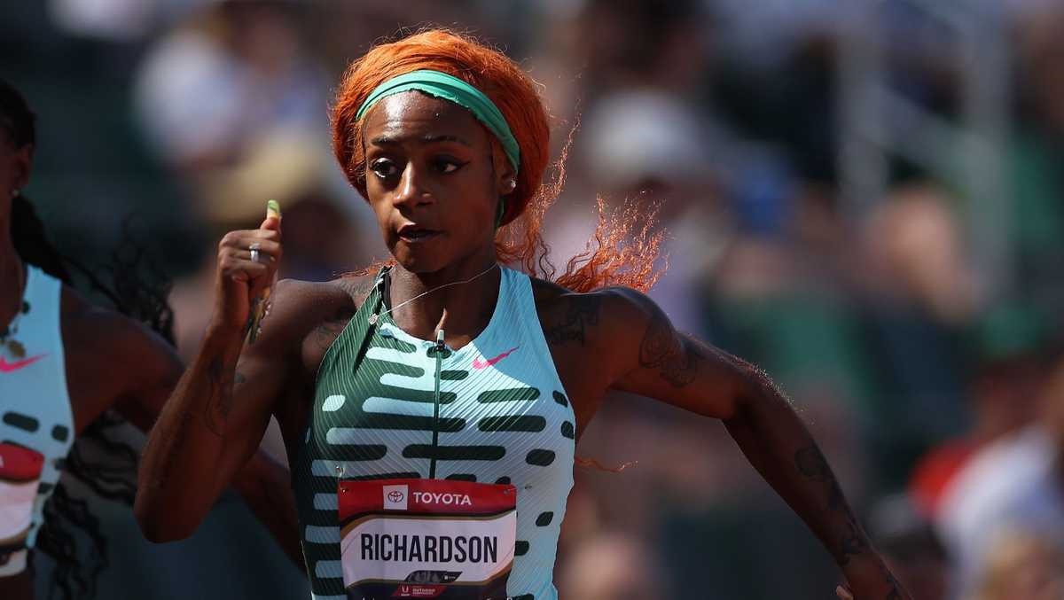 Sha’Carri Richardson runs the fastest women’s 100m time of the year