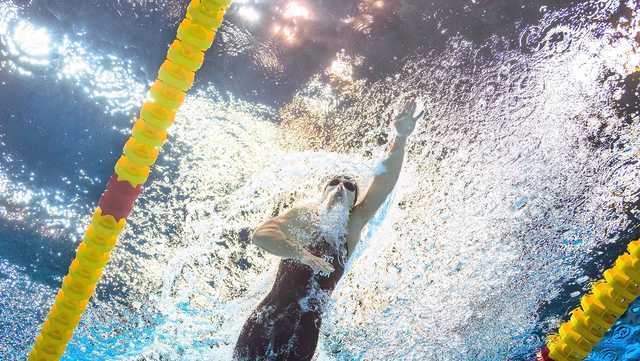 Katie Ledecky opens up on breaking Michael Phelps' record - Vimarsana News