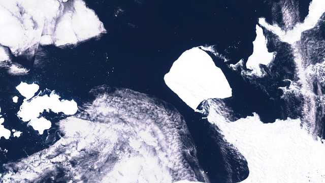 The world's biggest iceberg is on the move