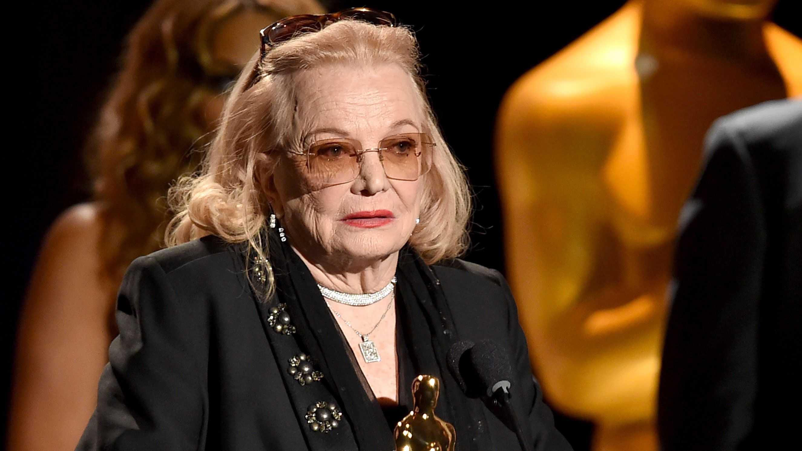 Gena Rowlands, Star Of 'The Notebook,' Is Living With Alzheimer's