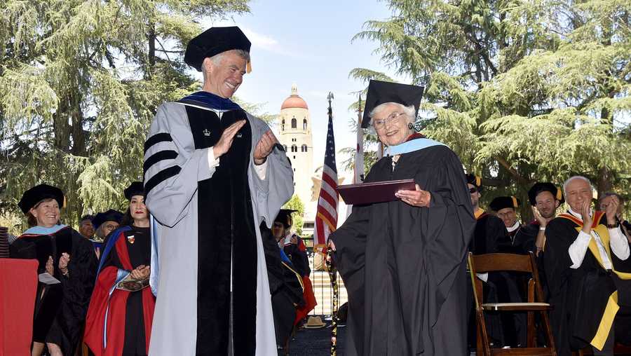 83 years after finishing her master’s coursework, this 105-year-old ...