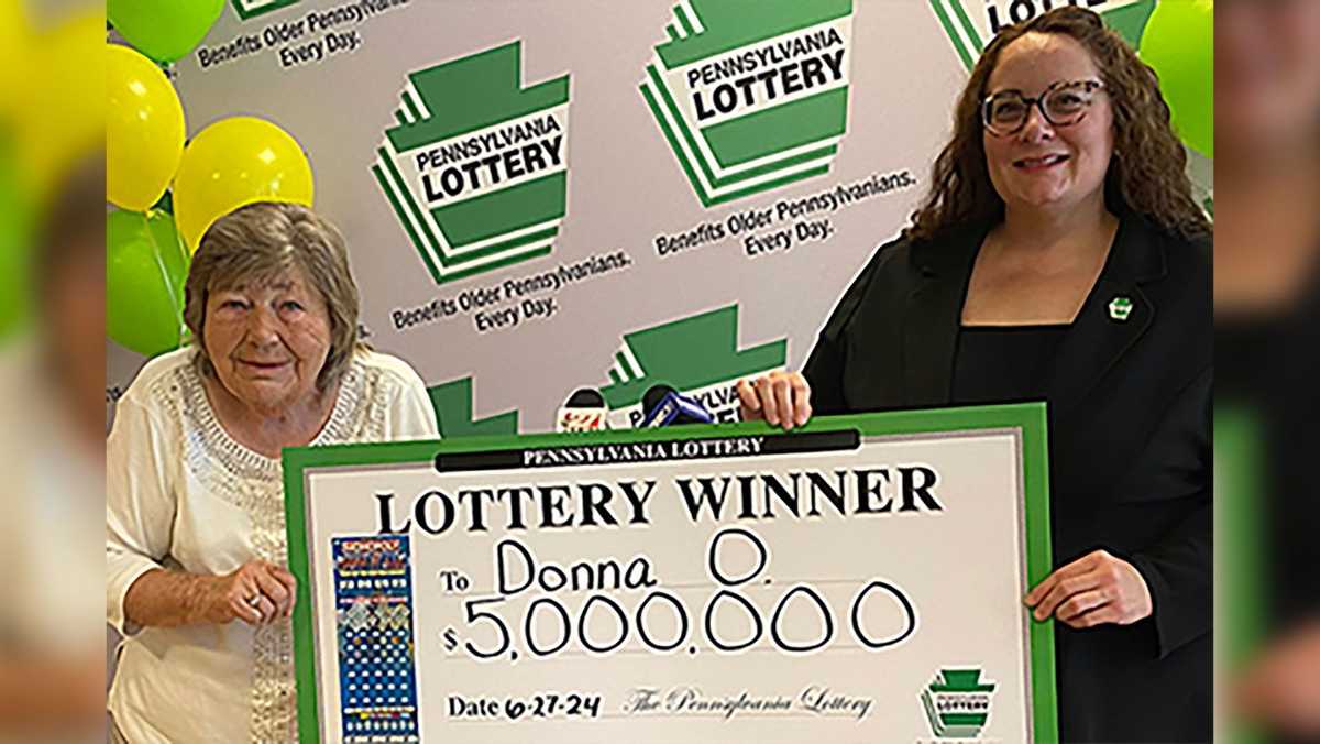 Greatgrandmother wins 5 million scratchoff game after completing