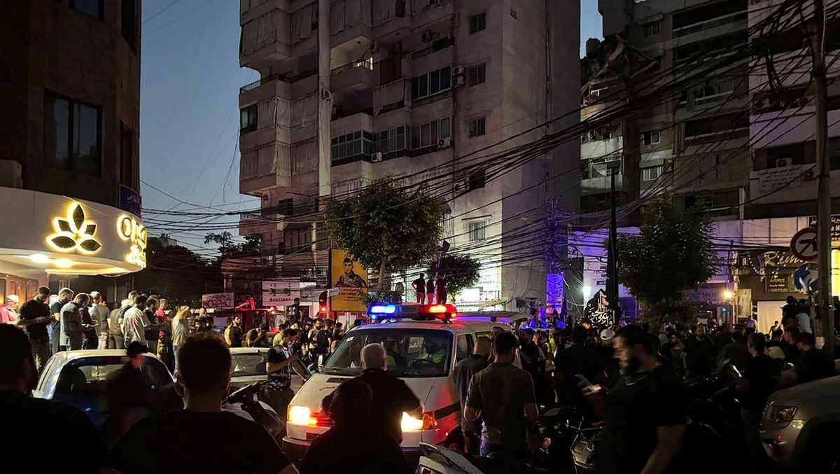 Israeli airstrike hits Beirut and kills 1 person in escalating tensions with Hezbollah