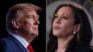 Trump Harris SPLIT