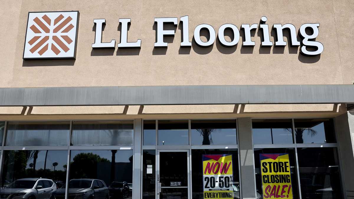 LL Flooring files for bankruptcy and will close 94 stores