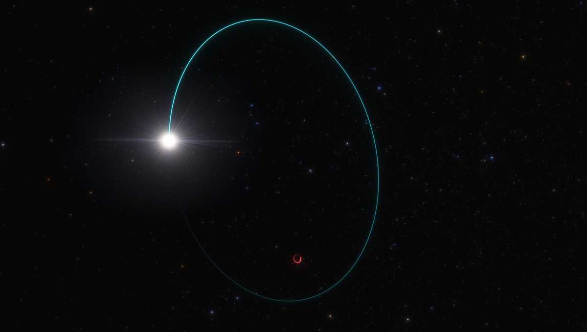 Un trou noir massif a été repéré à moins de 2 000 années-lumière de la Terre
