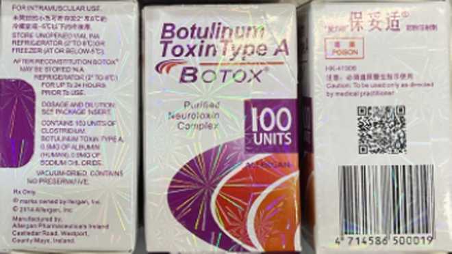 Counterfeit&#x20;botox