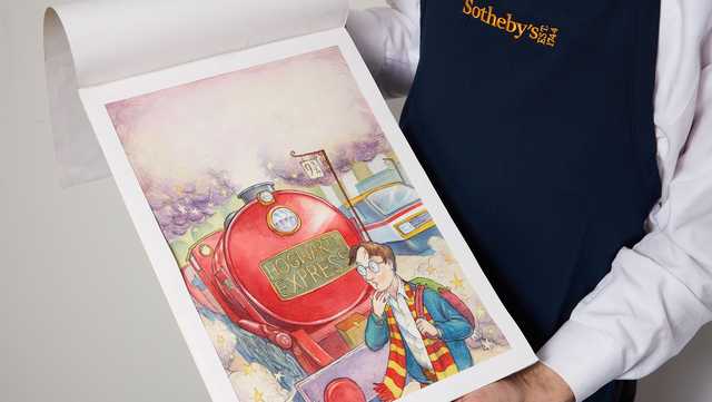 Original cover art for 'Harry Potter and the Philosopher's Stone' expected to set auction record - Vimarsana News
