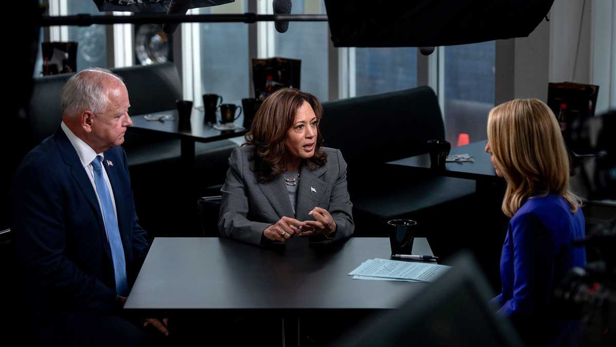 READ: Harris and Walz’s exclusive joint CNN interview - WJCL