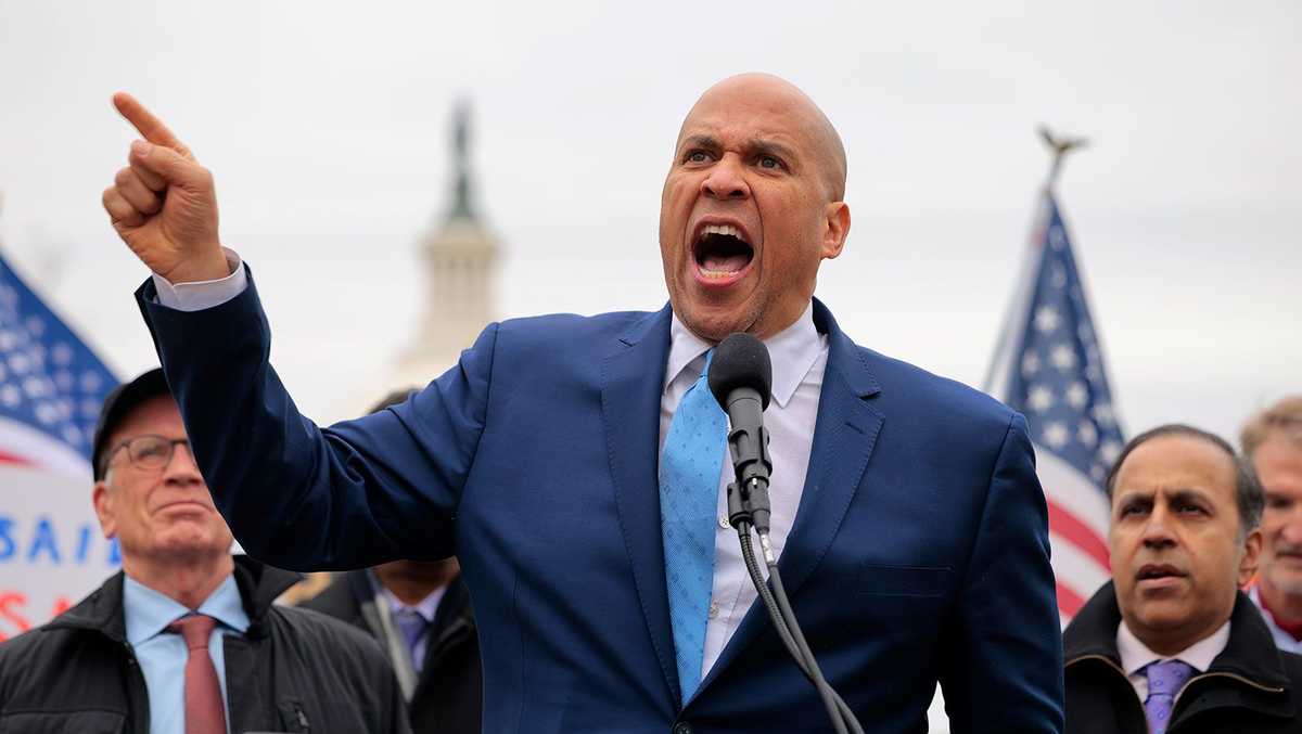 Democrat’s marathon Senate ground speech stretches into the night time in protest over Trump actions