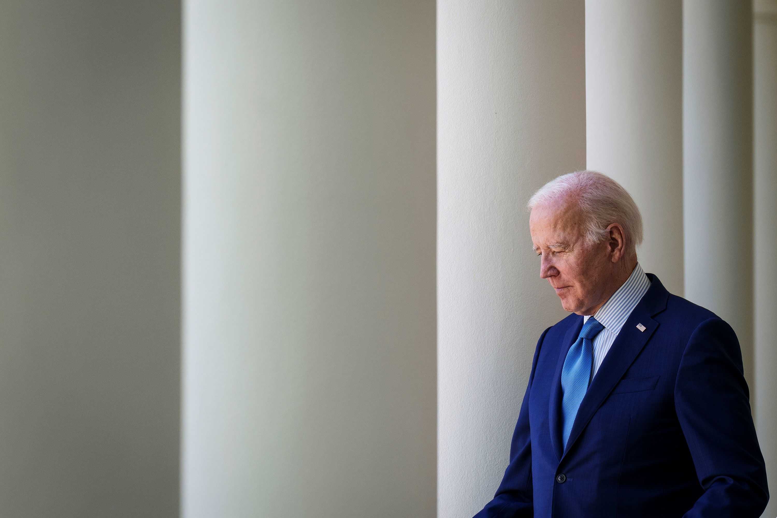 Biden casts a ballot he once wanted to be on