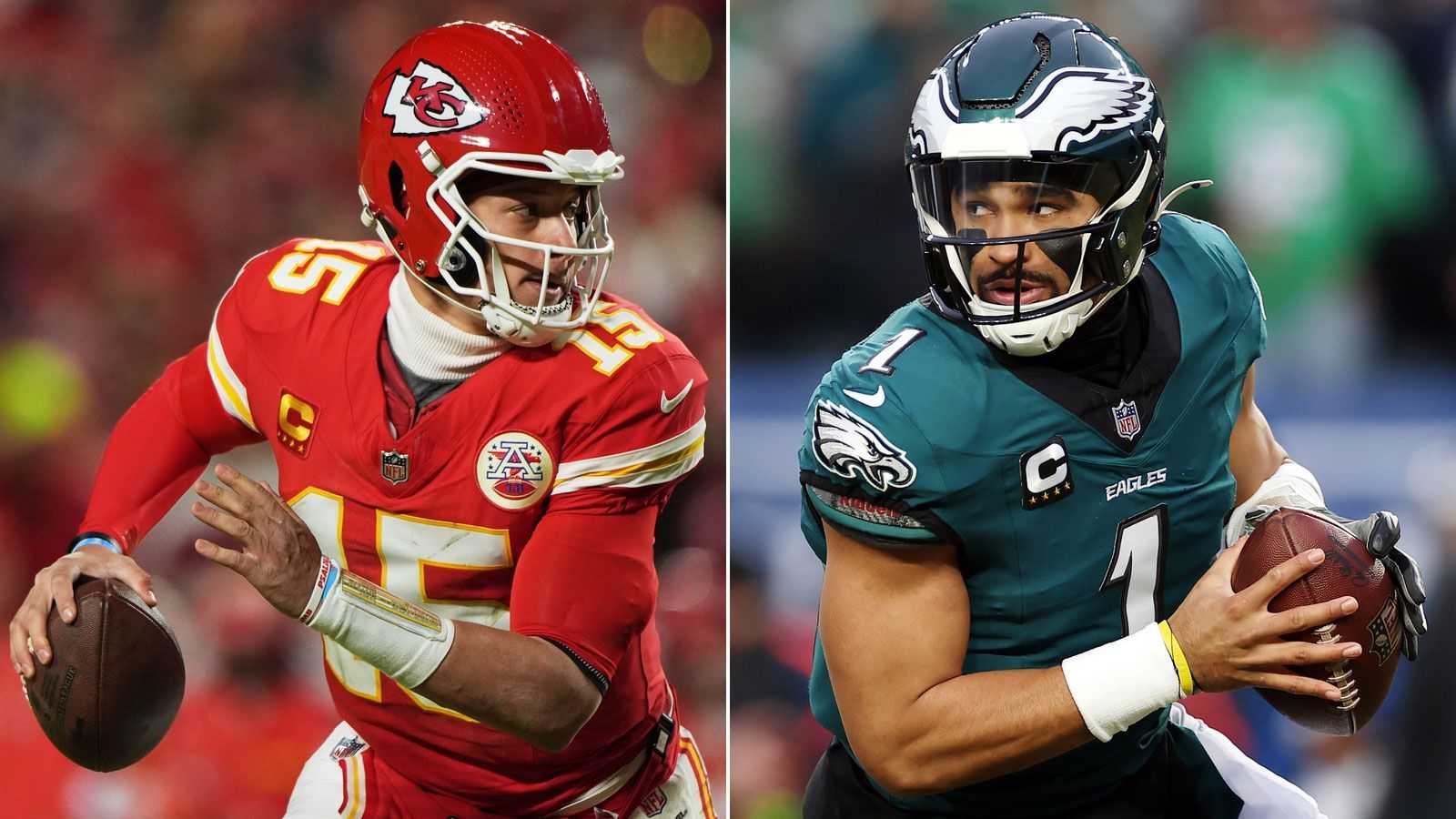 Eagles vs Chiefs Super Bowl LIX matchup