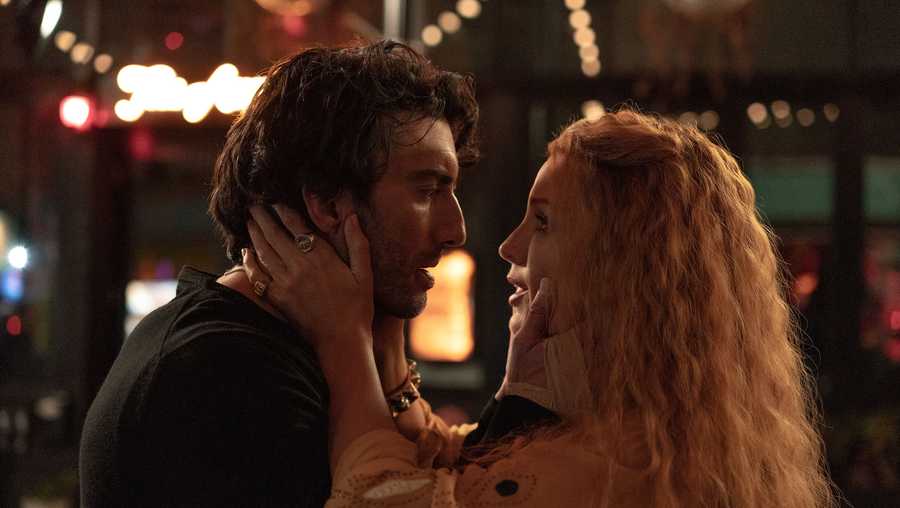 Justin Baldoni and Blake Lively in "It Ends With Us."