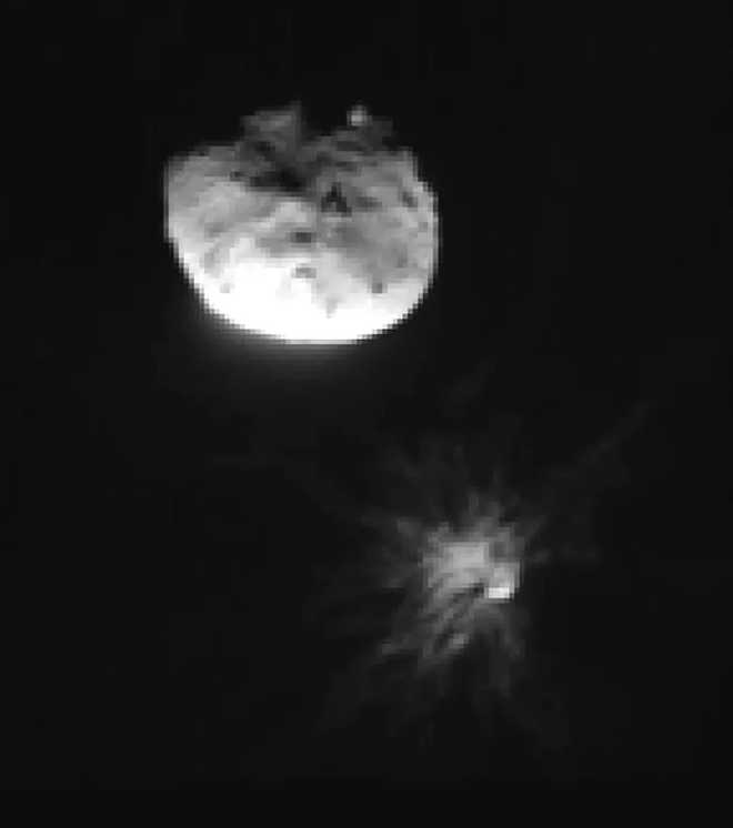 A cubesat, called LICIACube, witnessed the explosive aftermath of DART impacting Dimorphos.