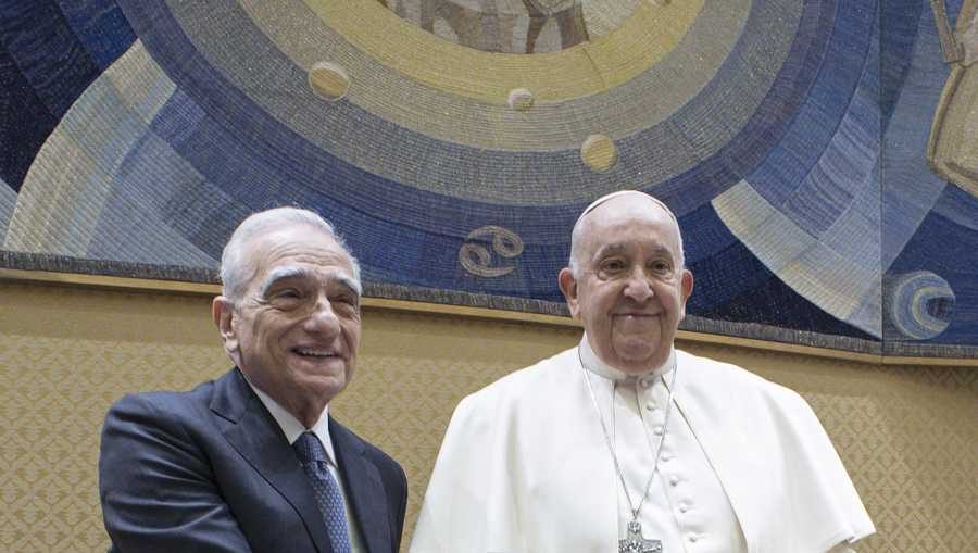 martin scorsese and pope francis