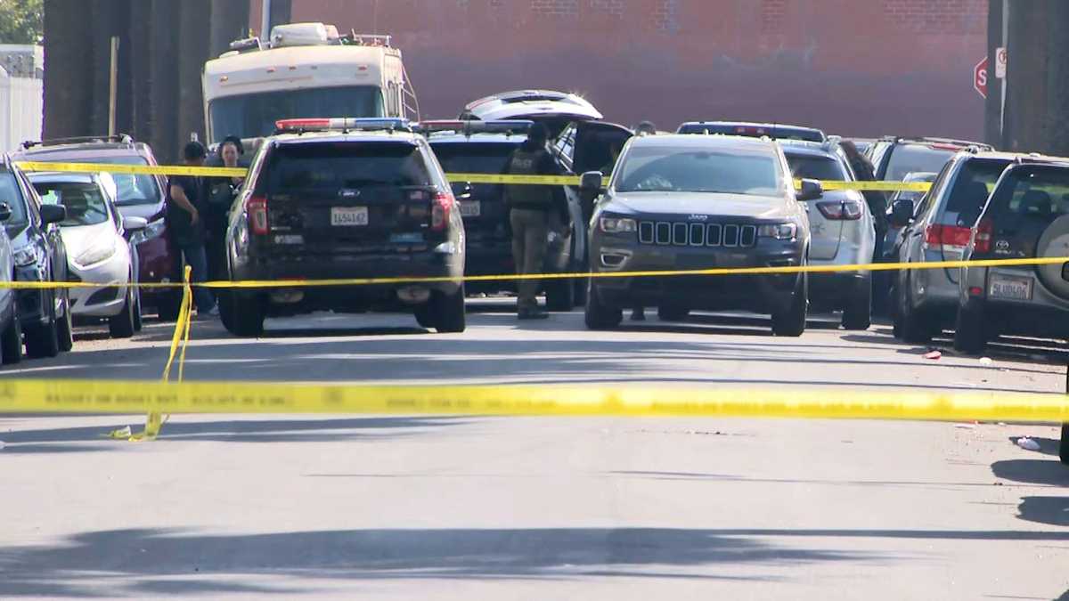 Immigration agents shot a suspect after he rammed their vehicle during ...