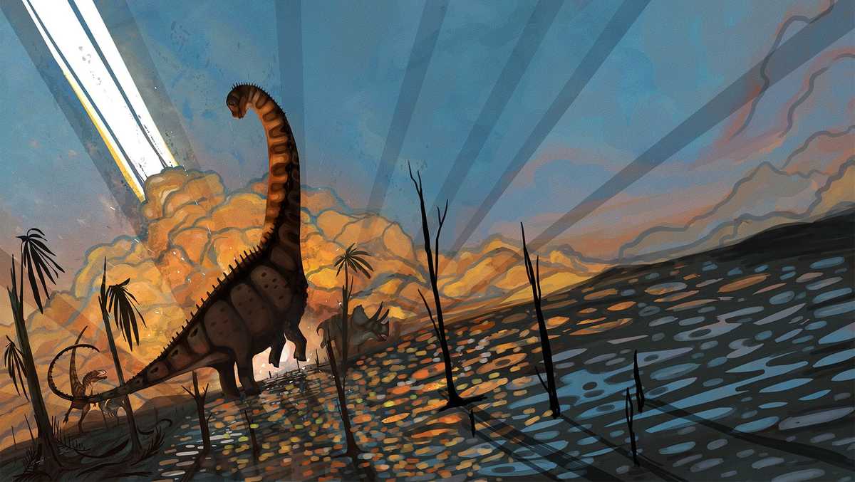 Dinosaurs Thrived in North America Before Asteroid Extinction