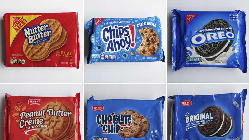 Chips Ahoy and Oreo maker sues Aldi over similar packaging