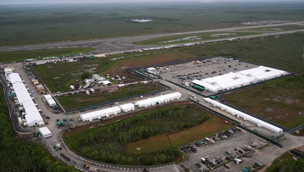 Deportation flights begin from Florida's 'Alligator Alcatraz' facility