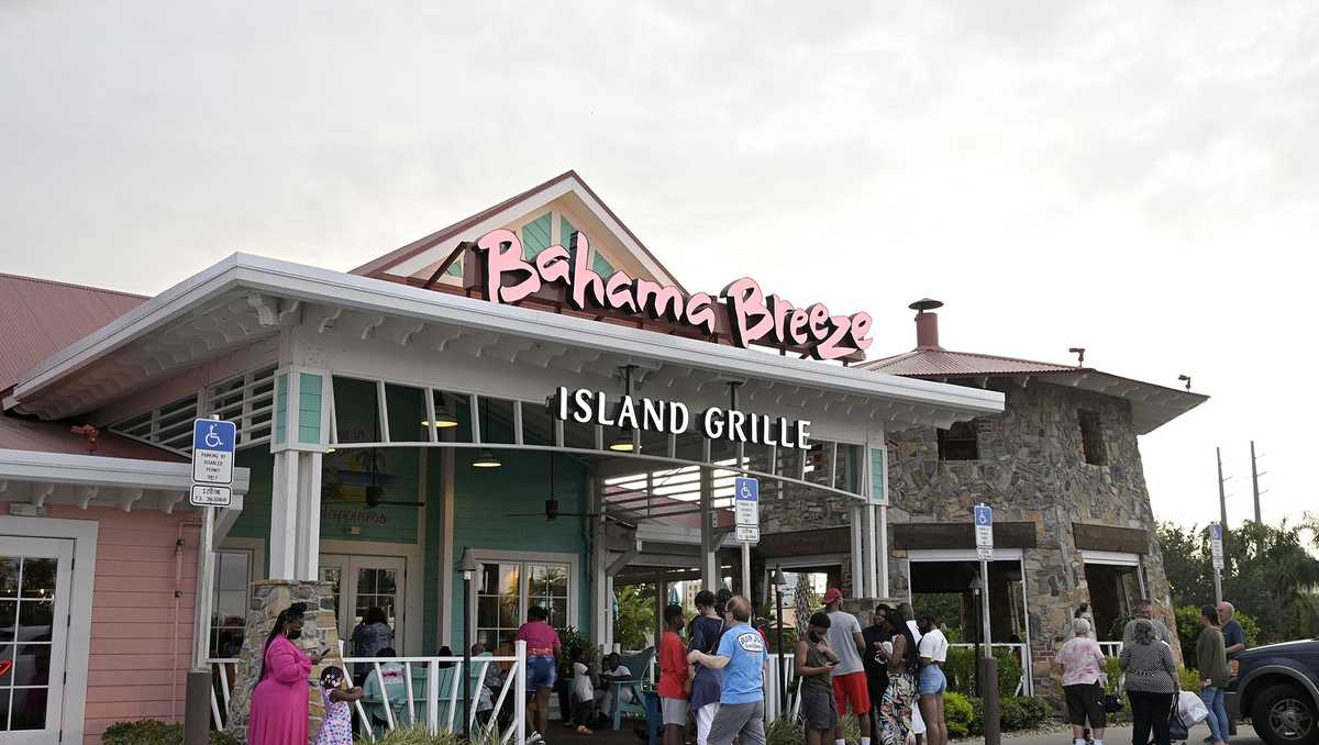 Bahama Breeze is closing all of its restaurants