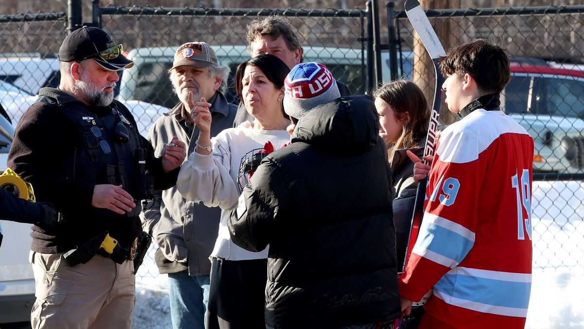 Rhode Island hockey rink shooting victims identified as shooter's son, ex-wife
