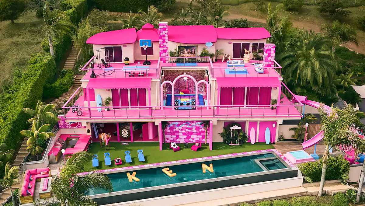 Barbie’s DreamHouse available to rent on Airbnb