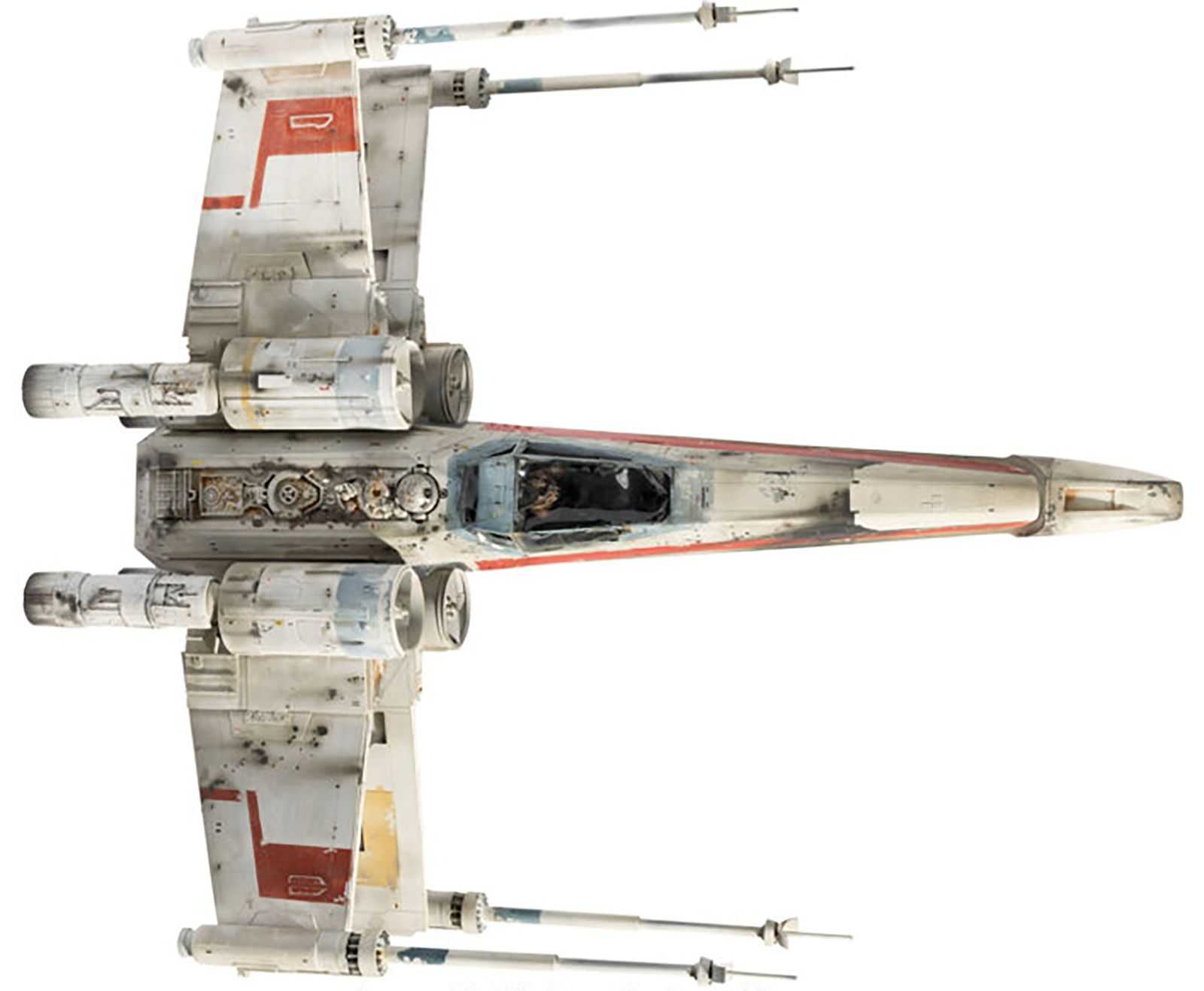 Long-lost 'Star Wars' X-wing model fetches over $3.1 million at
