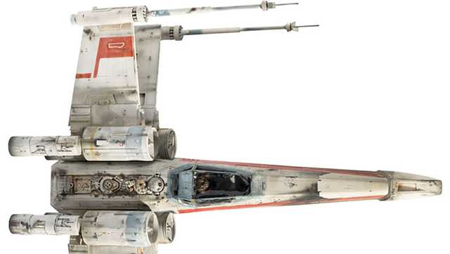 Long-lost 'Star Wars' X-wing model fetches over $3.1 million at auction -  Boston News, Weather, Sports