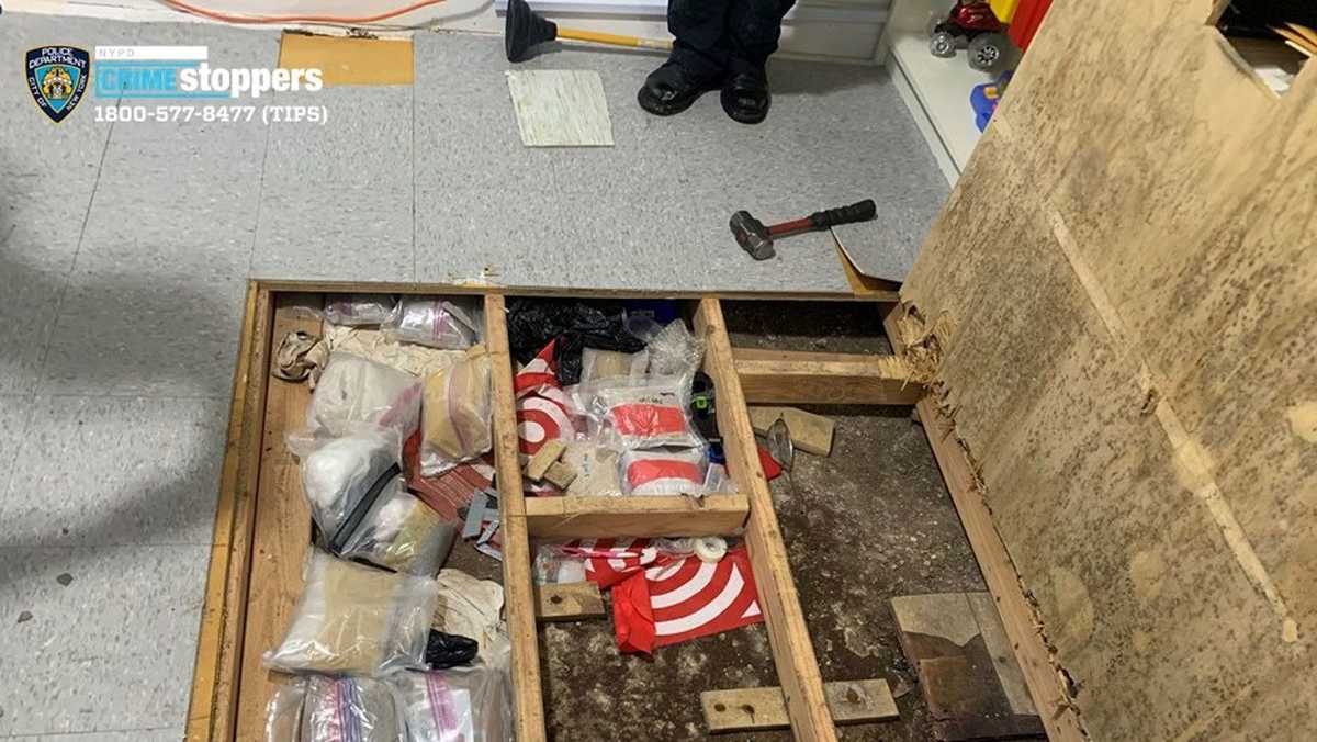 Police discover bags of fentanyl beneath 'trap floor' of NYC day care center