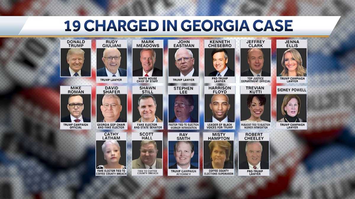 The Georgia indictment co-conspirators: Who and why