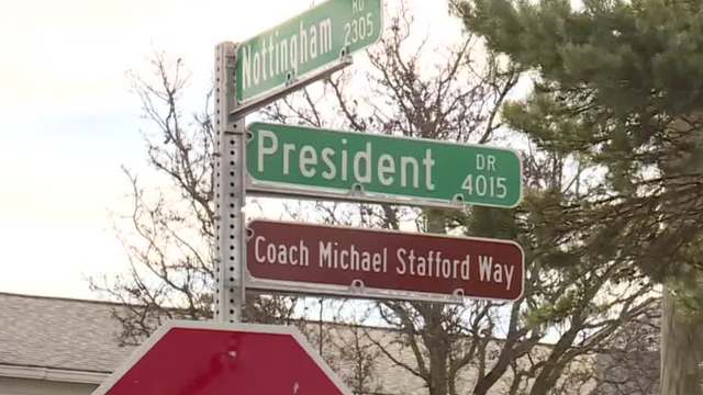 Street in Villages at Roll Hill named for 'Coach Mike' Stafford - Vimarsana News