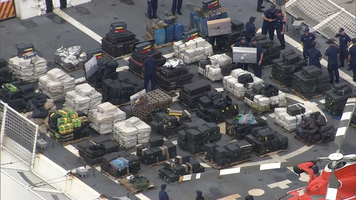 Coast Guard seizes about $500 million worth of cocaine
